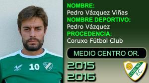 Pedro Vzquez (Coruxo F.C.) - 2015/2016
